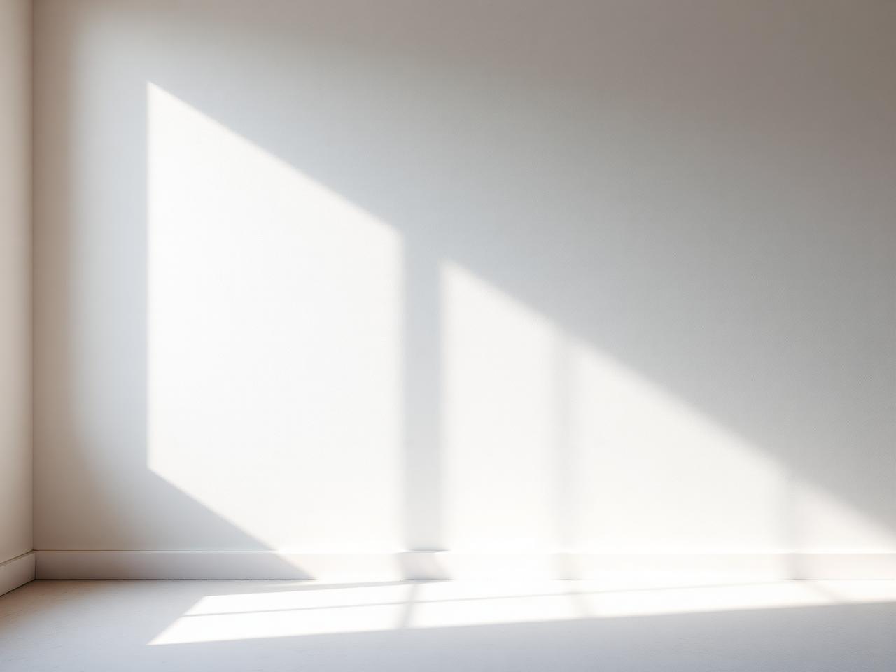 Level 5 smooth wall finish in soft natural light